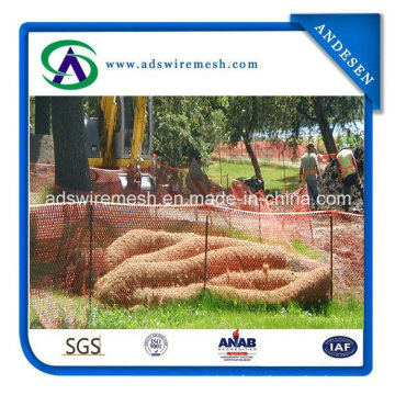 Building Plastic Warning Fencing Net/HDPE Safety Fence